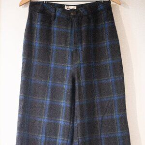 ROLLA'S Blue and Black Plaid Pants